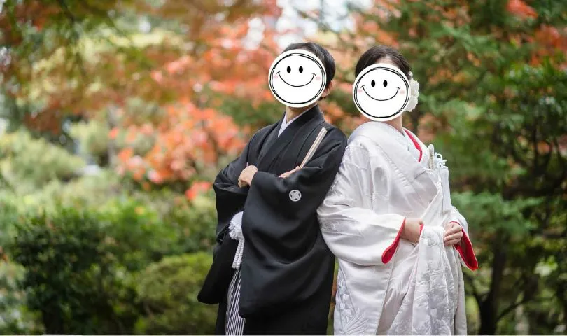 結婚相談所マリアージュ・プリヴェの成婚者。慶應卒のキャリア女性の白無垢姿